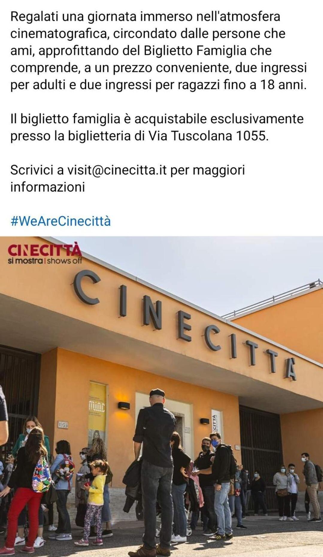 Tourist Rome, Cinecitta * Rom